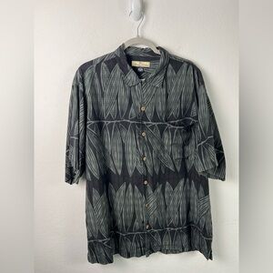 Tommy Bahama Silk Short Sleeve Button Down